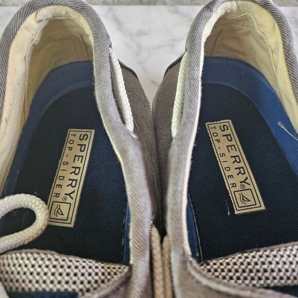 Sperry Top-Sider  0777867 Men's Halyard Gray Casual Low Top Boat Shoes Size 9M - Picture 6 of 8